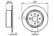 Тормозной диск BOSCH 0 986 478 420