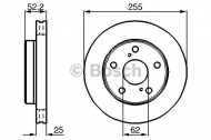 Тормозной диск BOSCH 0 986 478 441
