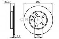 Тормозной диск BOSCH 0 986 478 481