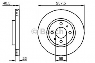Тормозной диск BOSCH 0 986 478 639