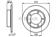 Тормозной диск BOSCH 0 986 478 746