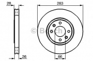 Тормозной диск BOSCH 0 986 478 831