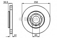 Тормозной диск BOSCH 0 986 478 853