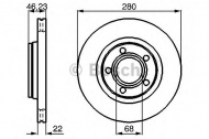 Тормозной диск BOSCH 0 986 478 869