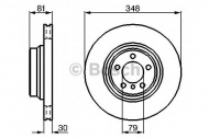 Тормозной диск BOSCH 0 986 479 003