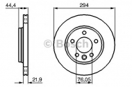 Тормозной диск BOSCH 0 986 479 097