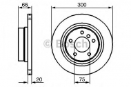 Тормозной диск BOSCH 0 986 479 218