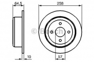 Тормозной диск BOSCH 0 986 479 220