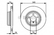 Тормозной диск BOSCH 0 986 479 440