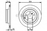 Тормозной диск BOSCH 0 986 479 479