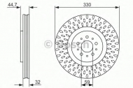 Тормозной диск BOSCH 0 986 479 593