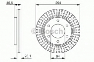 Тормозной диск BOSCH 0 986 479 704