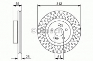 Тормозной диск BOSCH 0 986 479 723