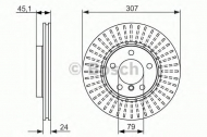 Тормозной диск BOSCH 0 986 479 726