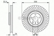 Тормозной диск BOSCH 0 986 479 748