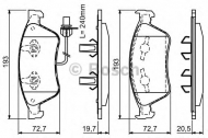 Комплект тормозных колодок BOSCH 0 986 494 200