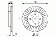 Тормозной диск BOSCH 0 986 479 838