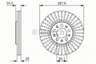 Тормозной диск BOSCH 0 986 479 914