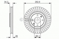 Тормозной диск BOSCH 0 986 479 924