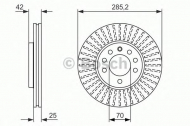 Тормозной диск BOSCH 0 986 479 946