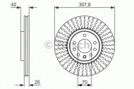 Тормозной диск BOSCH 0 986 479 947