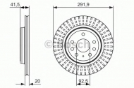 Тормозной диск BOSCH 0 986 479 950