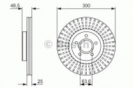 Тормозной диск BOSCH 0 986 479 956