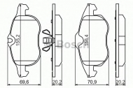 Комплект тормозных колодок BOSCH 0 986 494 044