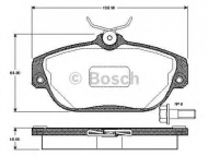 Комплект тормозных колодок BOSCH 0 986 TB2 200