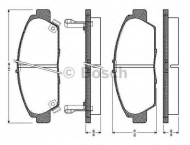 Комплект тормозных колодок BOSCH 0 986 TB2 223
