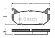 Комплект тормозных колодок BOSCH 0 986 TB2 230