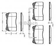 Комплект тормозных колодок BOSCH 0 986 TB2 329