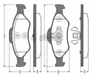 Комплект тормозных колодок BOSCH 0 986 TB2 374