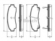 Комплект тормозных колодок BOSCH 0 986 TB2 622
