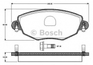 Комплект тормозных колодок BOSCH 0 986 TB2 819