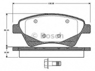 Комплект тормозных колодок BOSCH 0 986 TB2 852