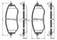 Комплект тормозных колодок BOSCH 0 986 TB2 895