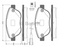 Комплект тормозных колодок BOSCH 0 986 TB3 079