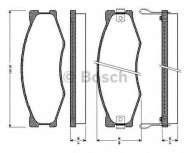 Комплект тормозных колодок BOSCH 0 986 TB2 098