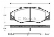 Комплект тормозных колодок BOSCH 0 986 TB2 112