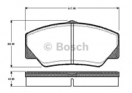 Комплект тормозных колодок BOSCH 0 986 TB2 557