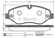 Комплект тормозных колодок BOSCH 0 986 TB3 005