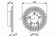 Тормозной диск BOSCH 0 986 479 A09