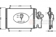 Конденсатор VAN WEZEL 43005248