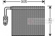 Испаритель VAN WEZEL 1800V426