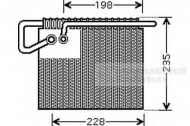 Испаритель VAN WEZEL 3000V397