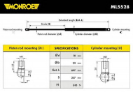 Газовая пружина MONROE ML5528