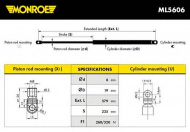 Газовая пружина MONROE ML5606