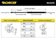 Газовая пружина MONROE ML5678