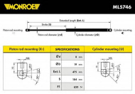 Газовая пружина MONROE ML5746